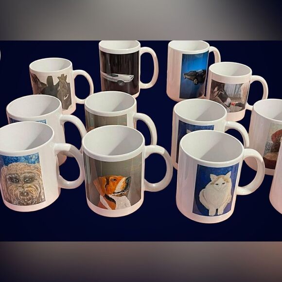 Custom Cups -Original Paintings by Rebecca Ja’nean LeBlanc - Picture 2 of 4